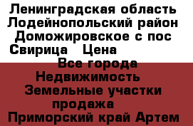 Ленинградская область Лодейнопольский район Доможировское с/пос Свирица › Цена ­ 1 700 000 - Все города Недвижимость » Земельные участки продажа   . Приморский край,Артем г.